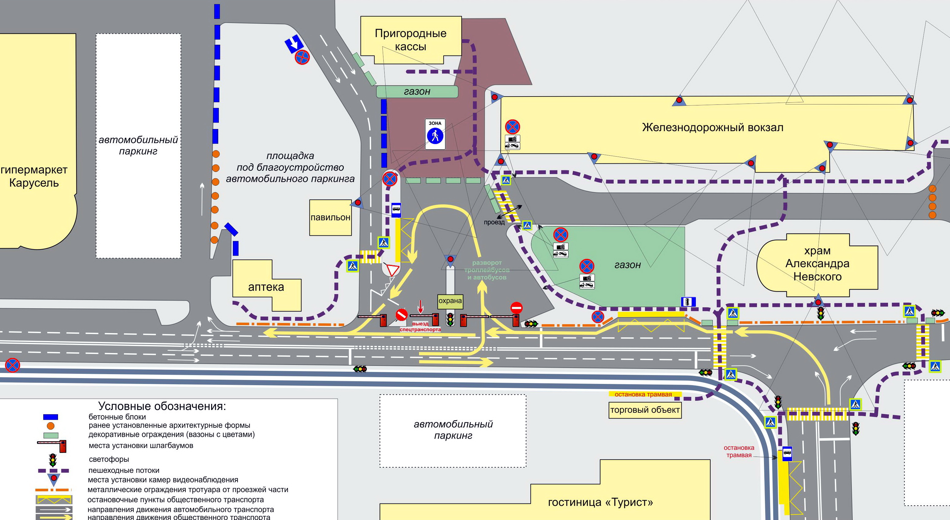 Жд вокзал где оставить машину. Схема парковки Ростов ЖД вокзал. Схема движения автотранспорта. Схема движения автотранспорта по территории предприятия. Схема движения на парковке.