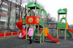 В Твери на бульваре Цанова  завершен монтаж  новой детской площадки