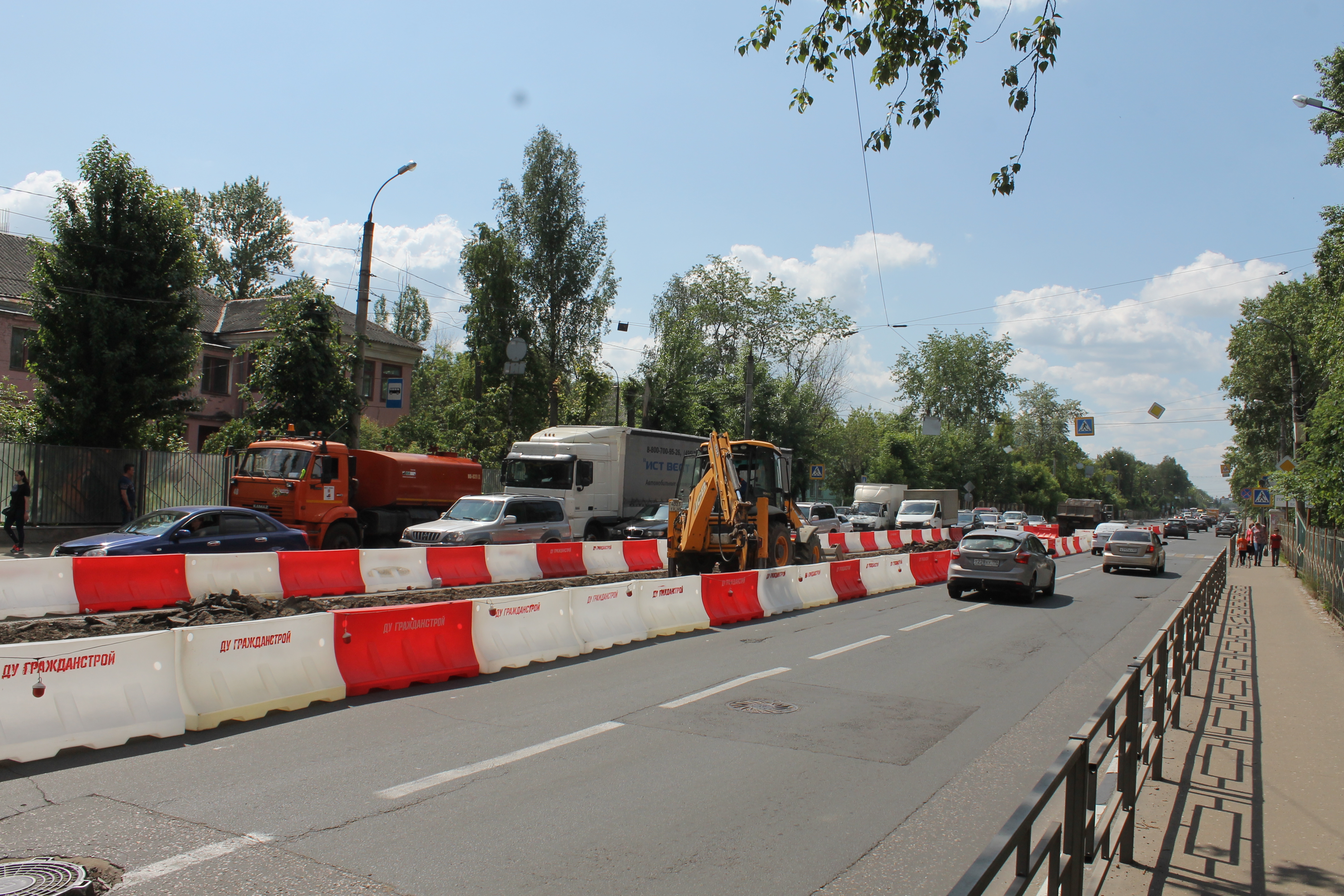 Приемка дорог в Твери.