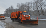 В Твери продолжается расчистка улиц и вывоз снега