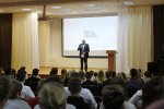 Студенты университета имени Г.В.Плеханова провели для тверских школьников лекции по профориентации
