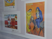 В Твери организована выставка рисунков школьников из городов-побратимов 